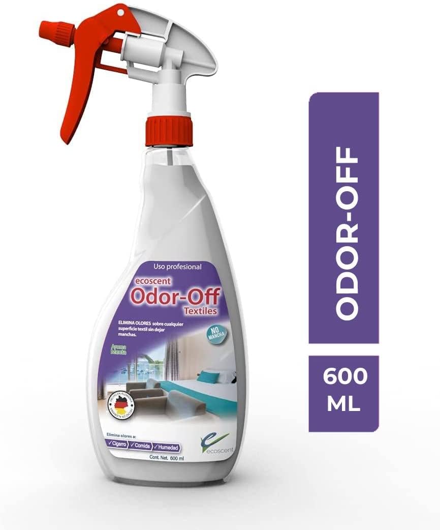 Odor-Off Textiles 600ml Atomizador. Elimina olores en Superficies Textiles.