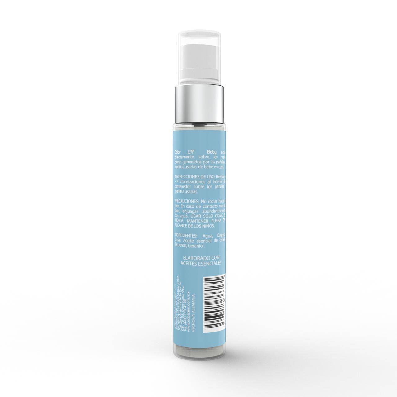 Odor Off Baby 50 ml. Elimina olores en el contenedor de pañales.