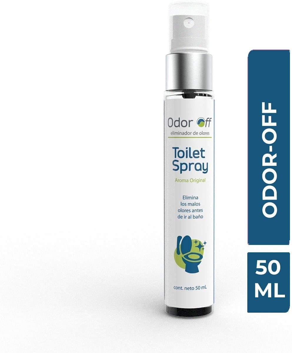 Odor Off Toilet 50 ml. Elimina malos olores al ir al baño.