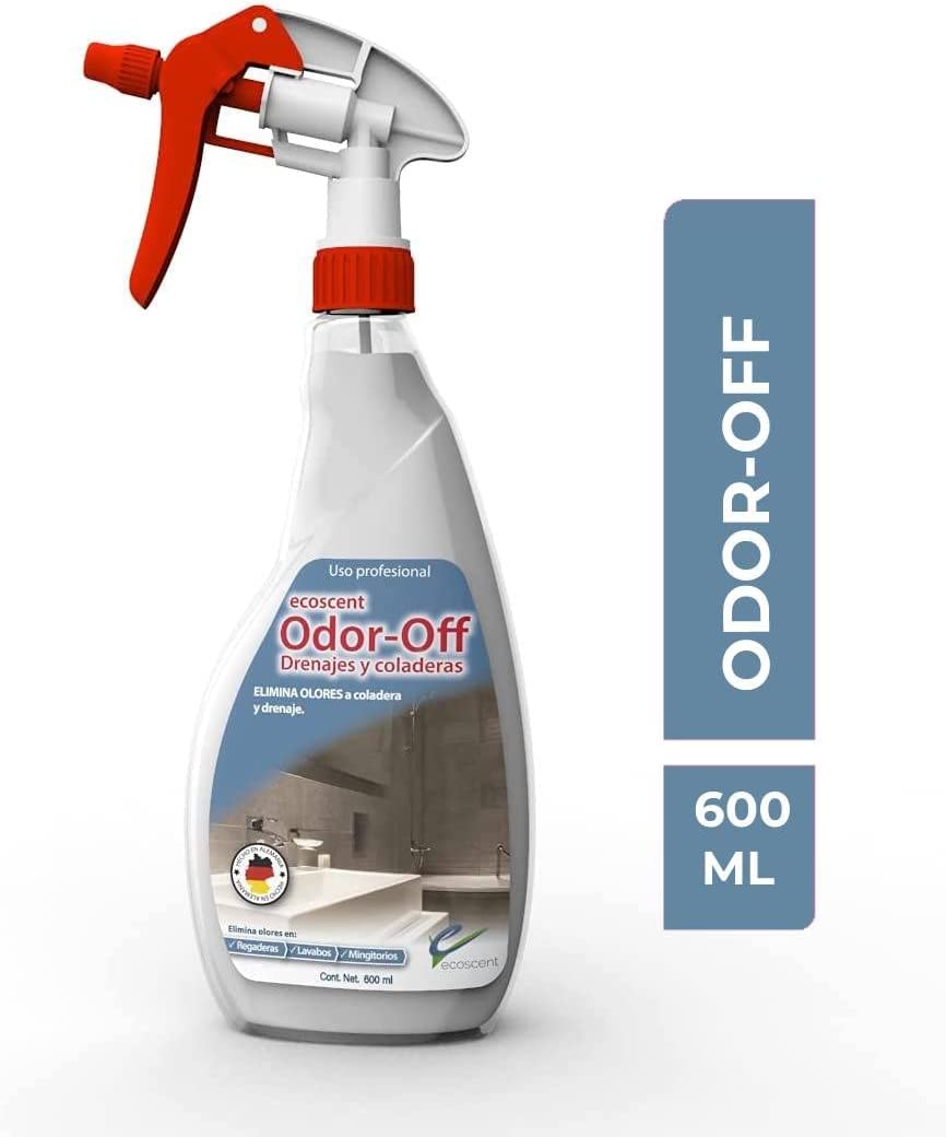 Odor-Off Drenajes 600ml Atomizador. Elimina olores por estancamiento de agua