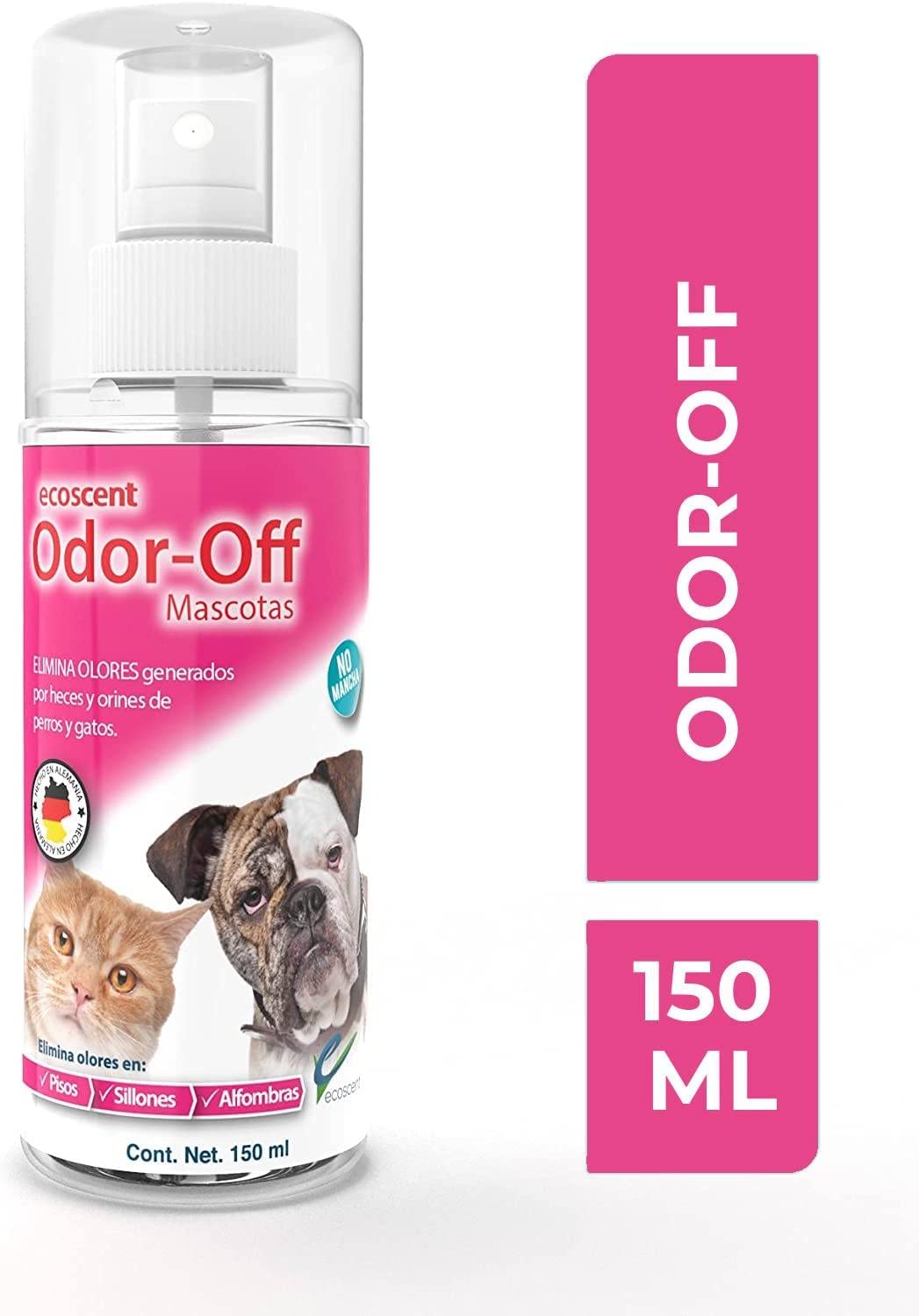 Odor-Off Mascotas 150 ml. Elimina olores en tus mascotas.