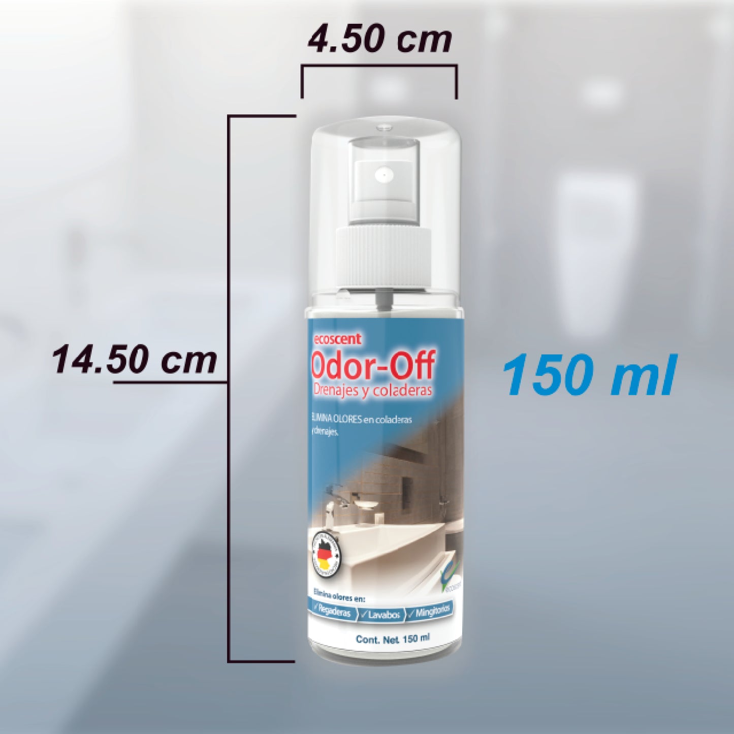 Odor-Off Drenajes 150ml. Elimina olores por el estancamiento de agua