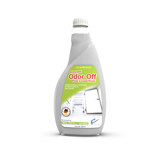 Odor-Off Pisos 600 ml. Elimina olores en Pisos y Paredes.