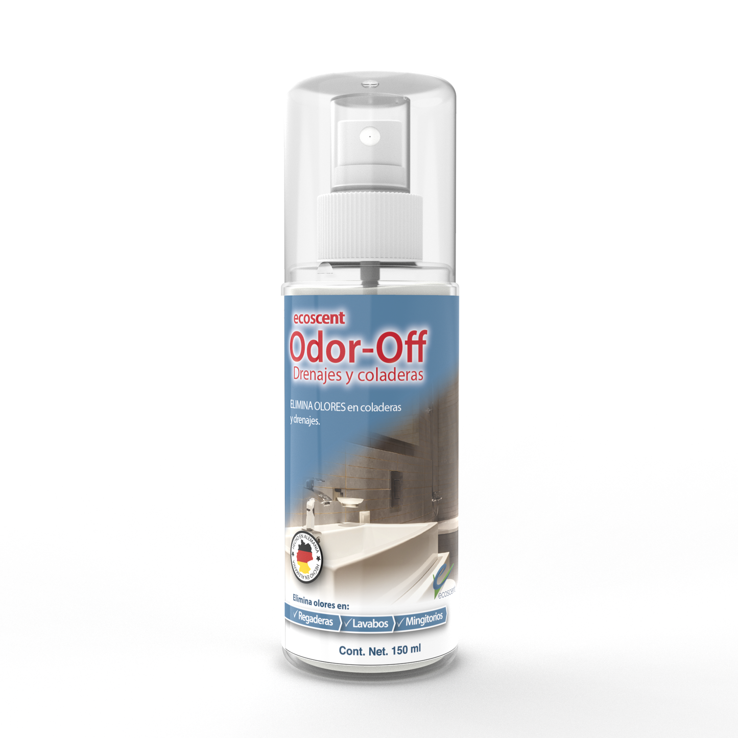 Odor-Off Drenajes 600ml Atomizador. Elimina olores por estancamiento de agua