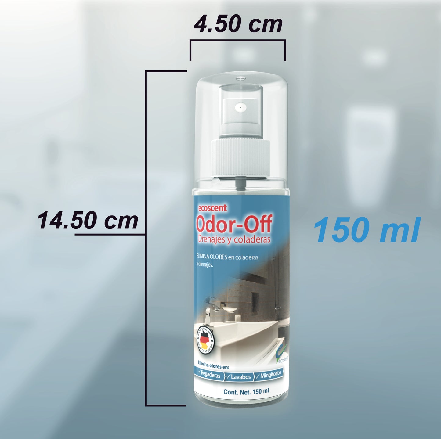 Odor-Off Drenajes 150ml. Elimina olores por el estancamiento de agua