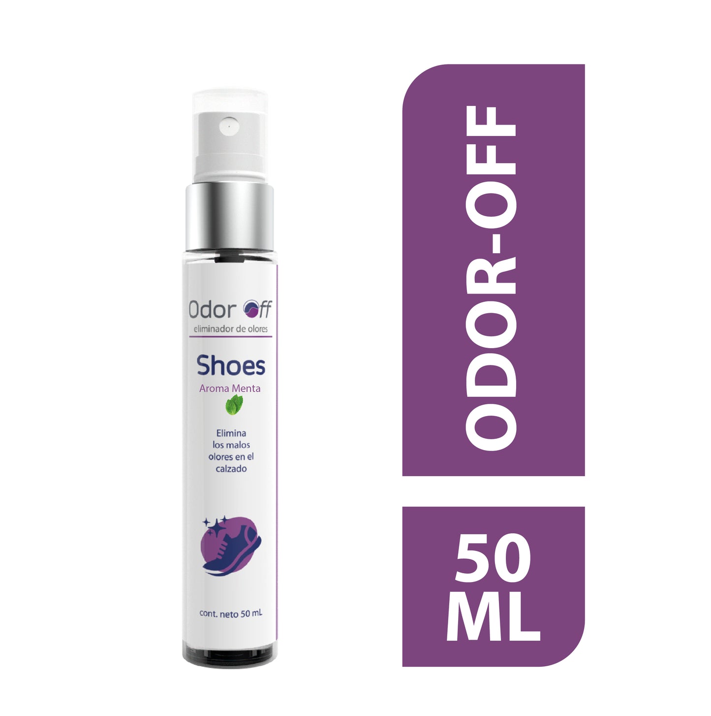 Odor Off Shoes 50 ml. Elimina malos olores por el uso de calzado.